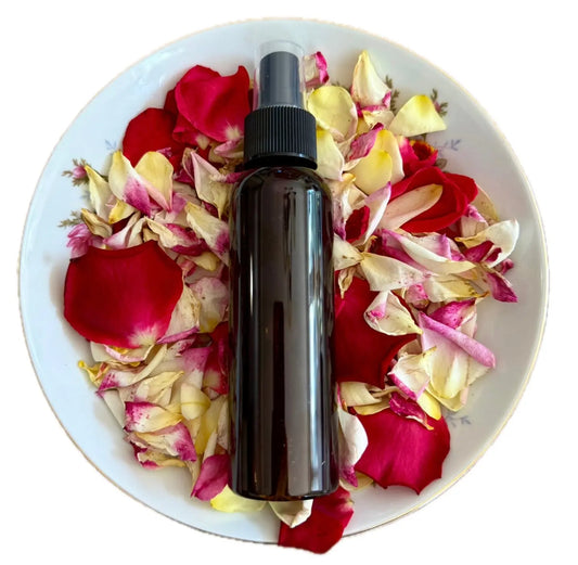 Organic Rose Hydrosol Mist The Earthly Vine