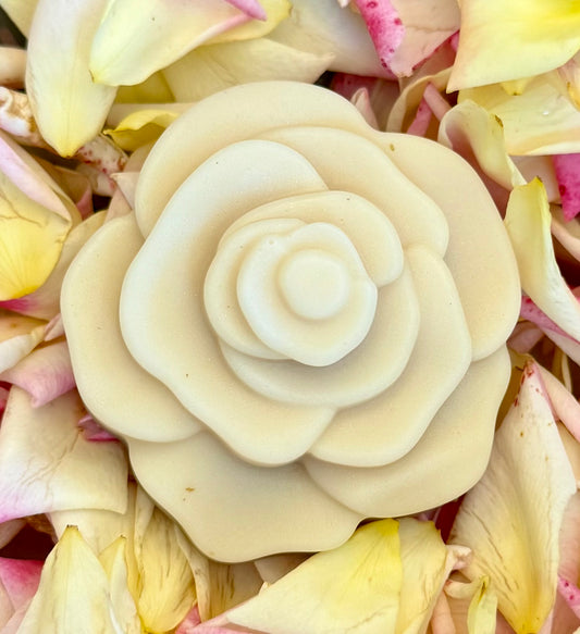 Sweet Cream and Honeyed Rose Soap The Earthly Vine