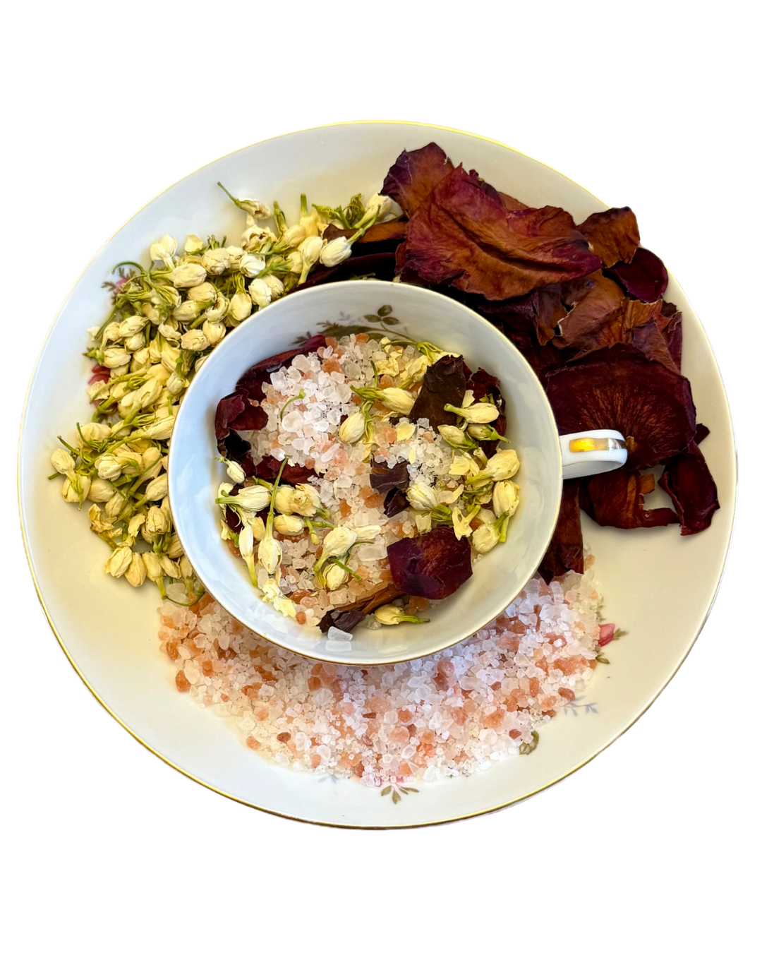 Jasmine and Rose Bath Salts The Earthly Vine